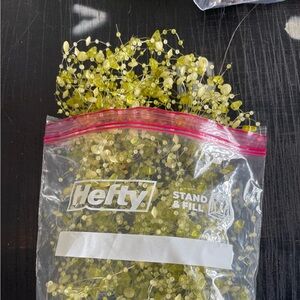 Green Decorative Beaded Garland